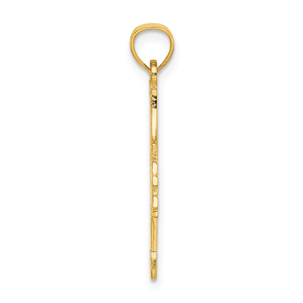 14K Yellow Gold #1 Nana Charm