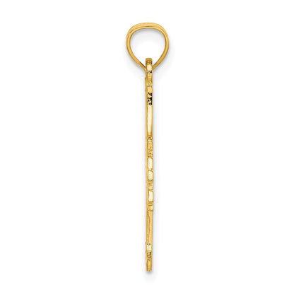 14K Yellow Gold #1 Nana Charm