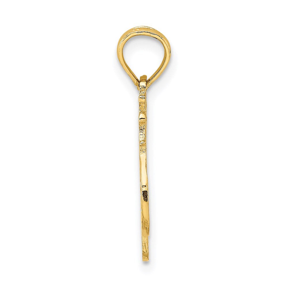 14K Yellow Gold #1 Wife Charm