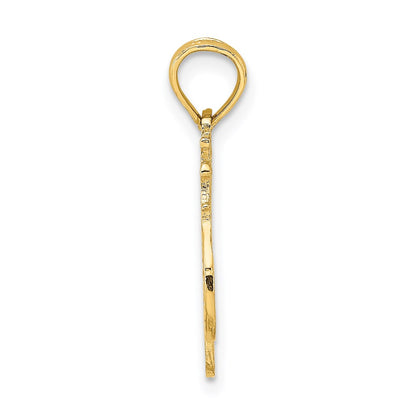 14K Yellow Gold #1 Wife Charm