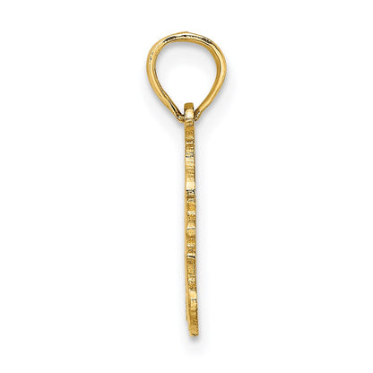 14K Yellow Gold #1 Sister Charm