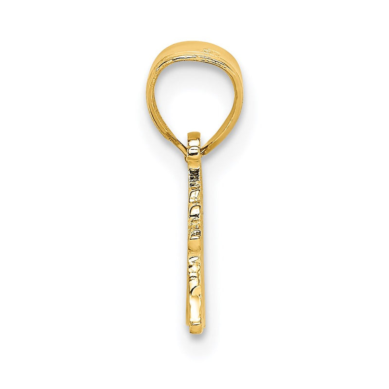 14K Yellow Gold #1 Grandpa Charm
