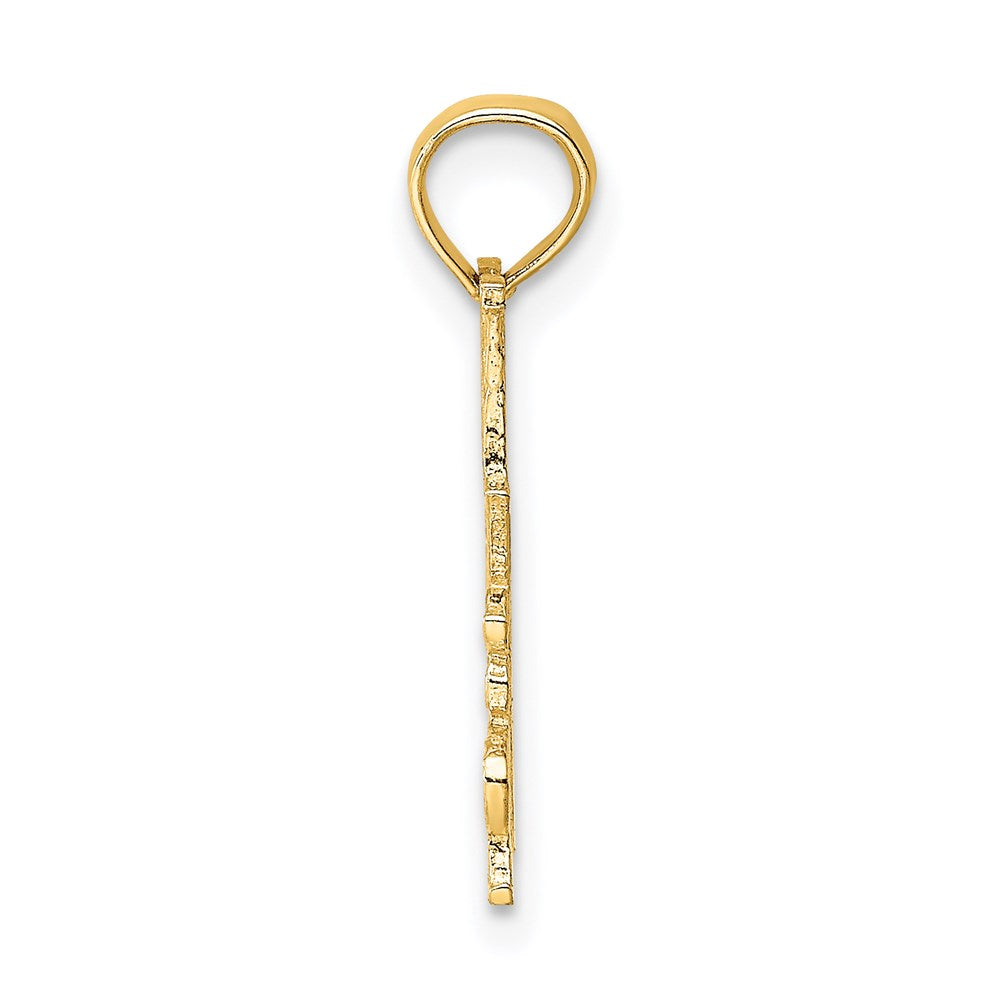 14K Yellow Gold #1 Godfather Charm