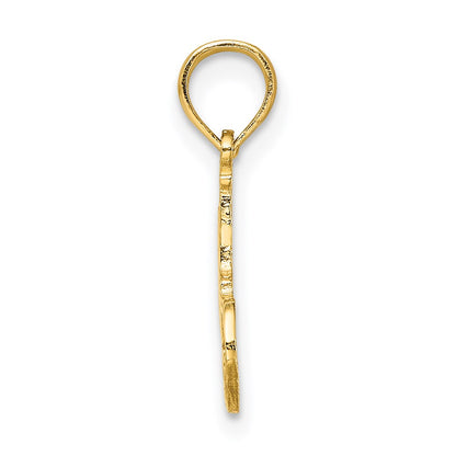 14K Yellow Gold #1 Brother Charm