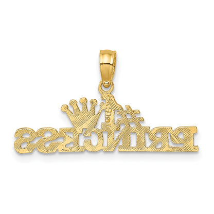 14K Yellow Gold #1 Princess Charm