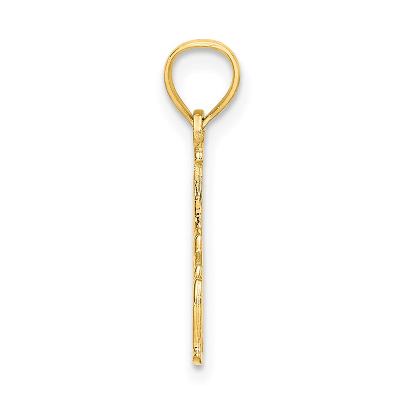 14K Yellow Gold #1 Nina Charm