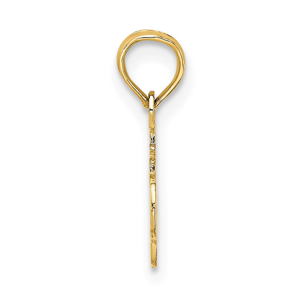 14K Yellow Gold #1 Daughter Charm