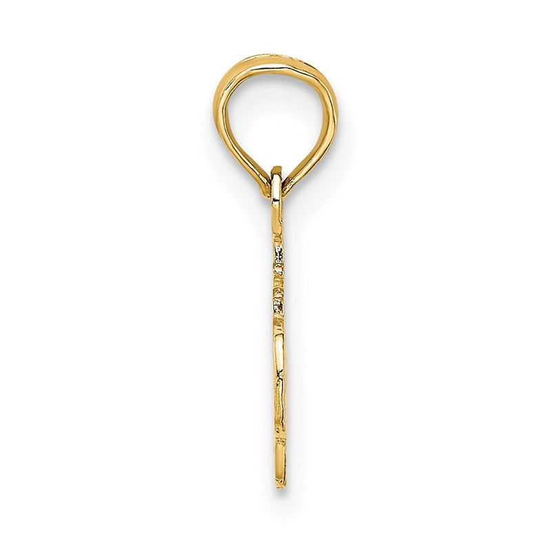 14K Yellow Gold #1 Daughter Charm