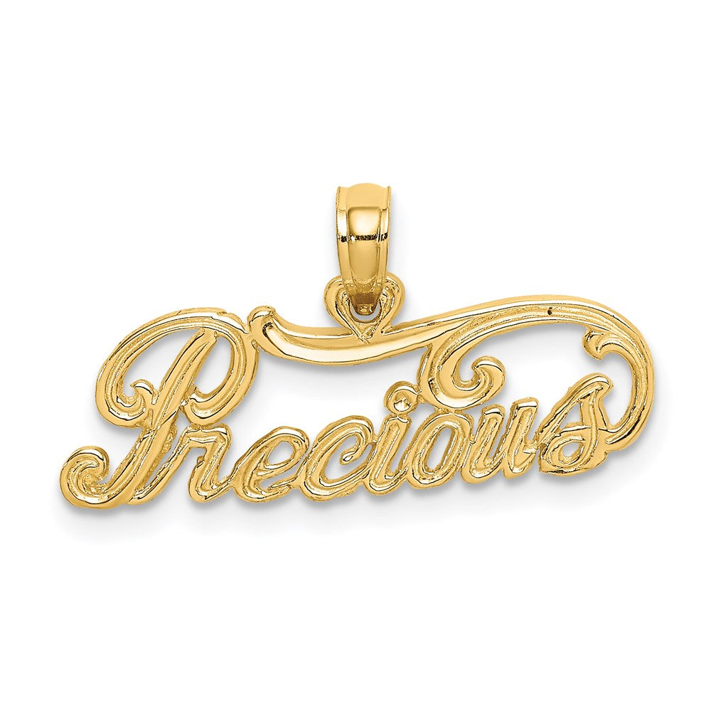 14K Yellow Gold Precious Charm