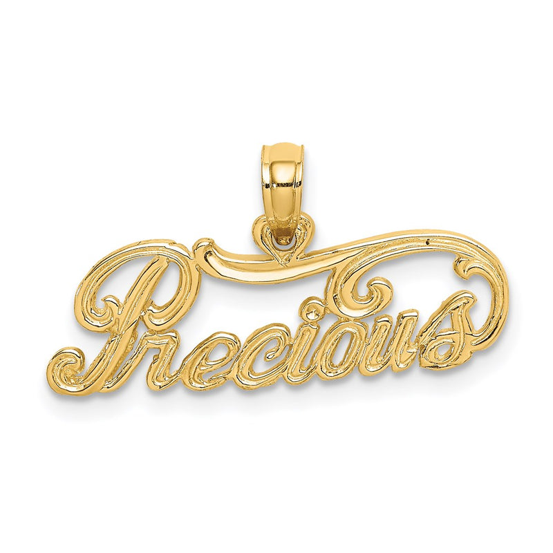 14K Yellow Gold Precious Charm
