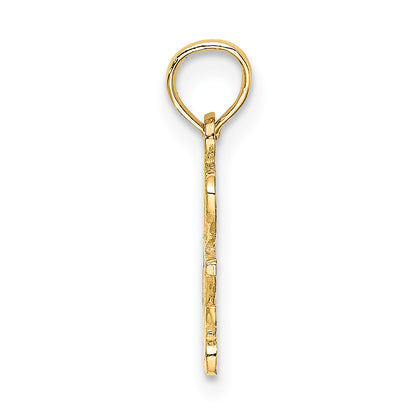 14K Yellow Gold I Heart Ny Charm