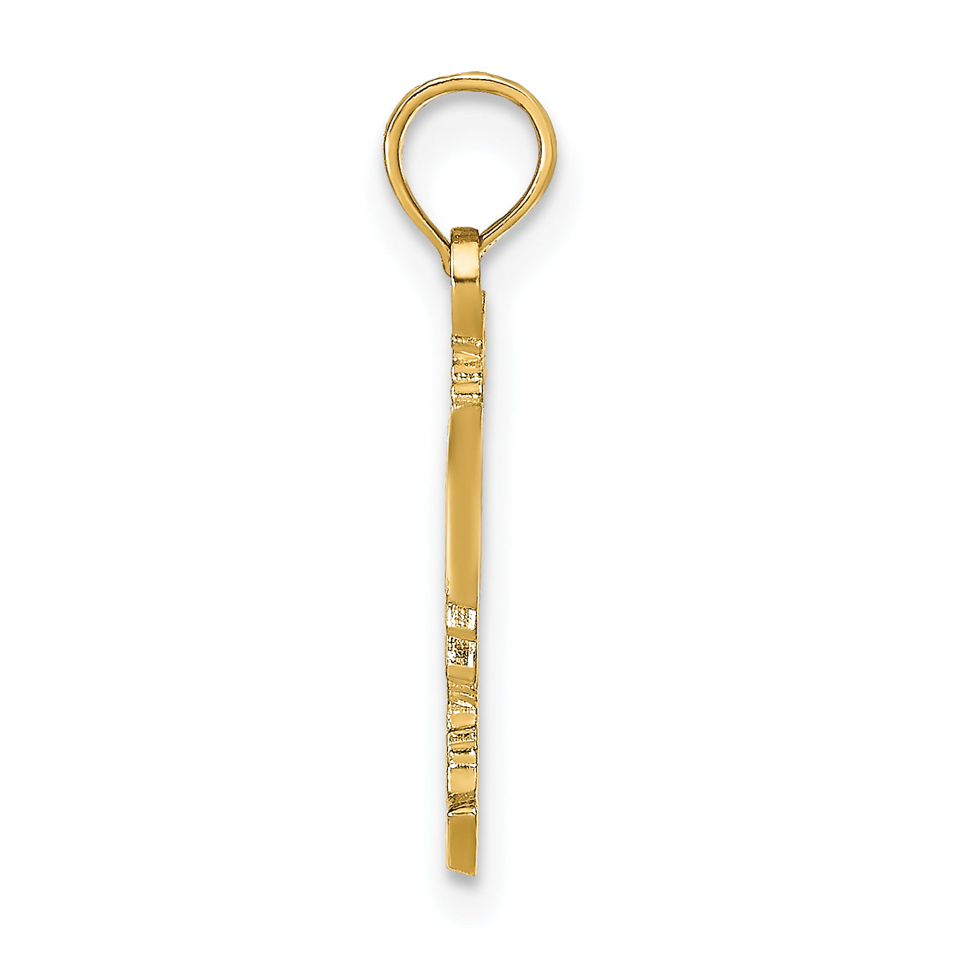 14K Yellow Gold Rooster Pendant