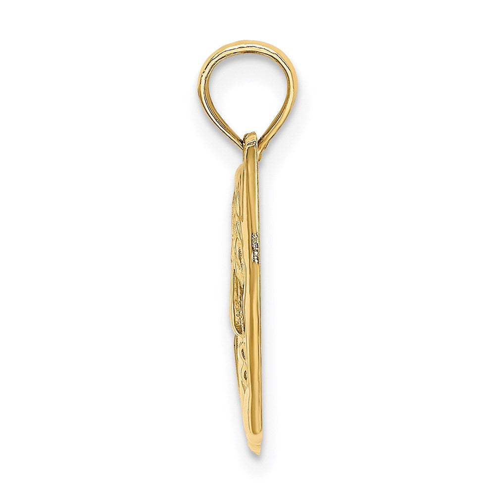 14k Yellow Gold Comedy/Tragedy Charm
