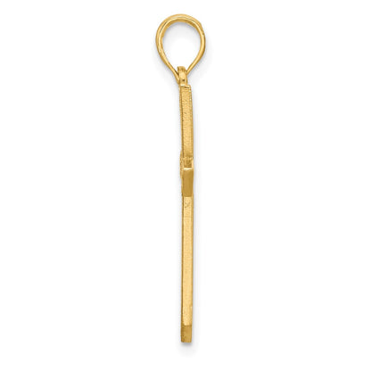 14K Yellow Gold Fancy Pendant