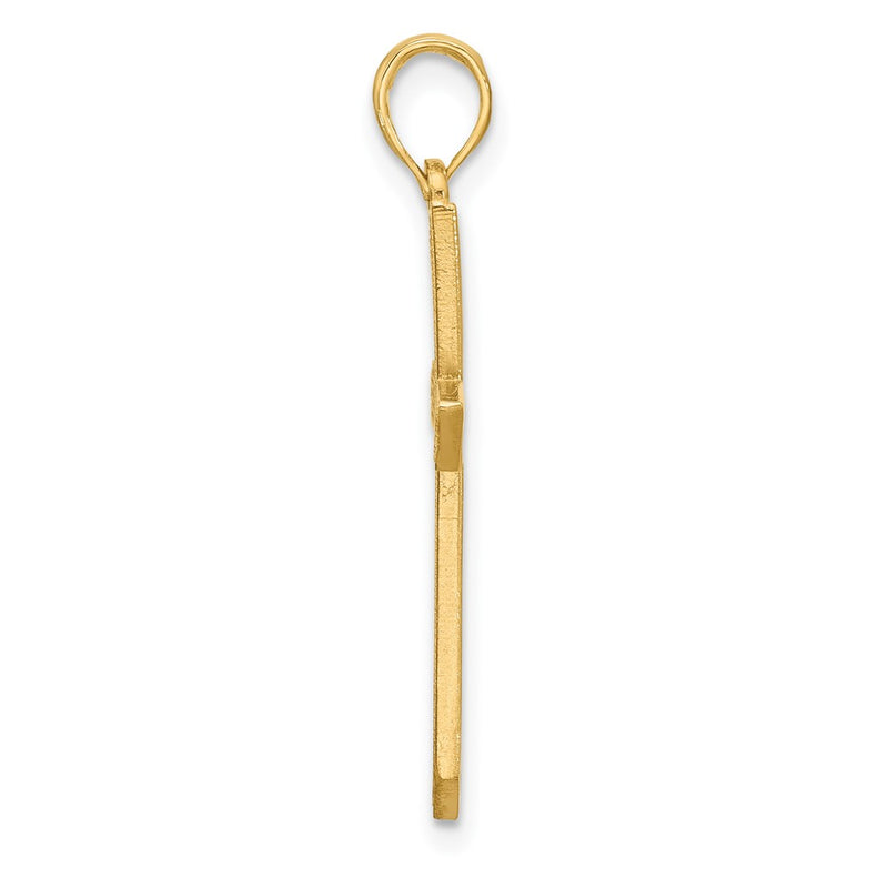 14K Yellow Gold Fancy Pendant