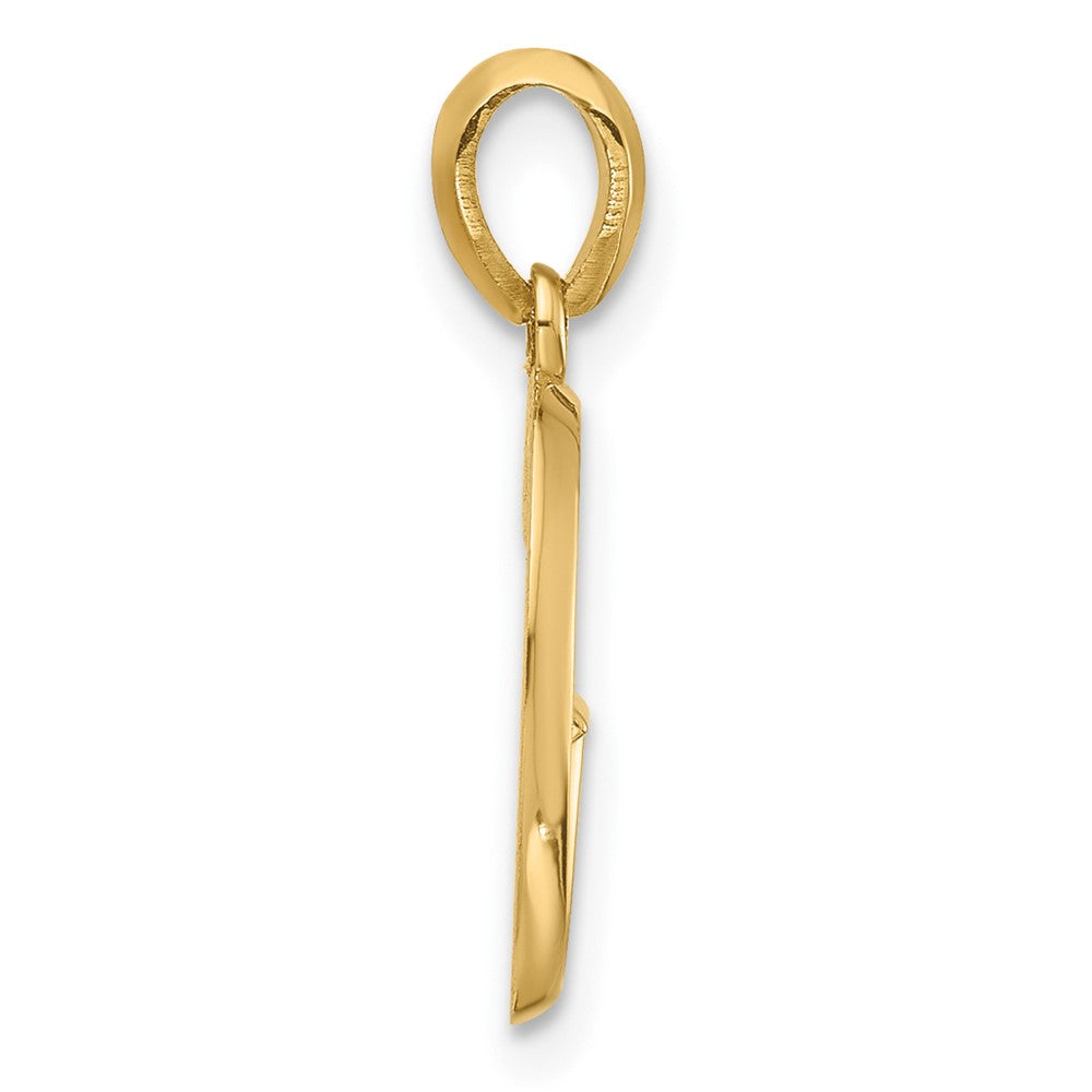 14K Yellow Gold Fancy Letter G