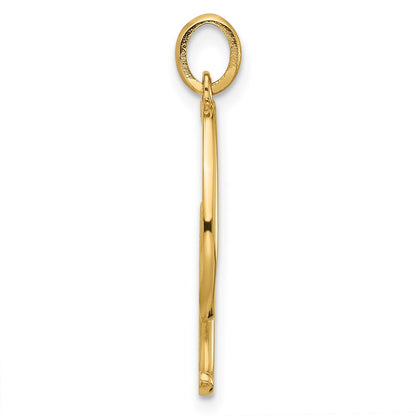 14K Yellow Gold Fancy Letter G
