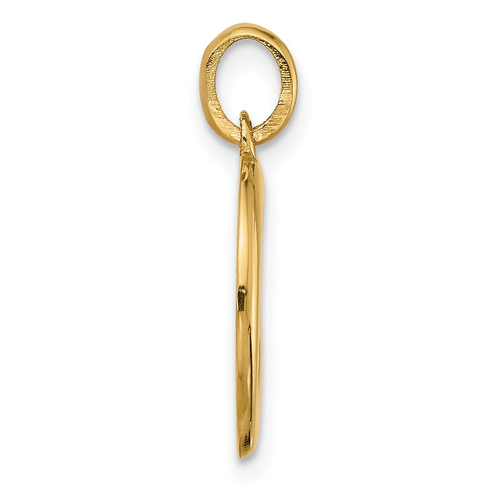 14K Yellow Gold Fancy Letter G