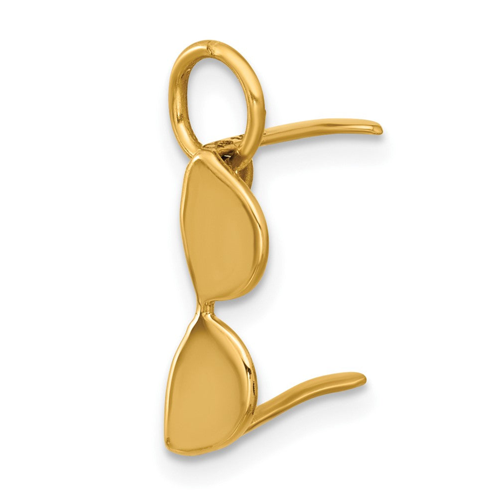 14K Yellow Gold Sunglasses Charm