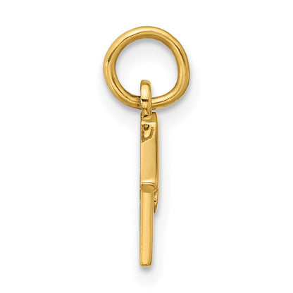 14K Yellow Gold Dog House Charm
