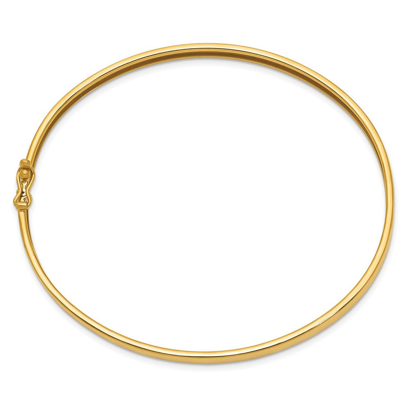 8 Inch 14K Flexible Bangle Bracelet