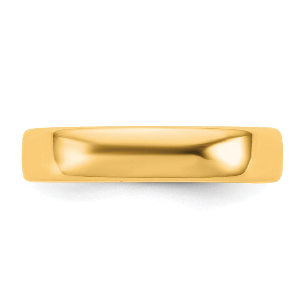 14K Yellow Gold 4.5mm European Comfort Fit Band