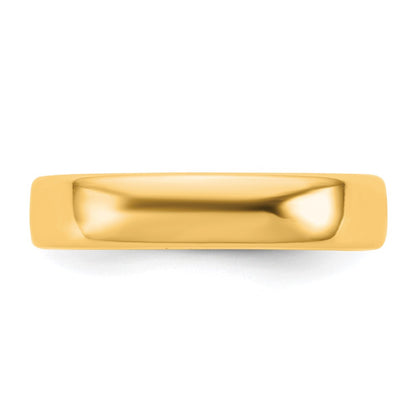 14K Yellow Gold 4.5mm European Comfort Fit Band
