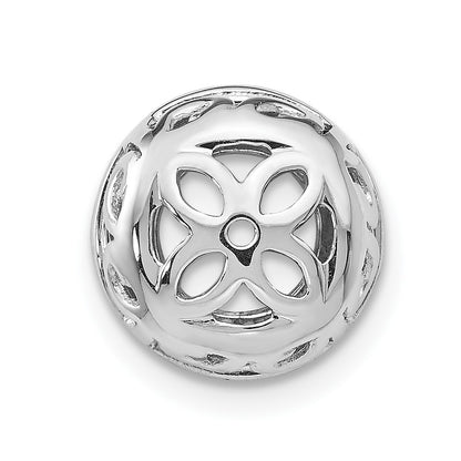 14K White Gold True Origin 1/2 Carat Lab Grown Diamond Vs D E F For 5.5 6mm Studs Earring Jackets