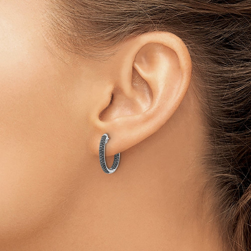 Solid 14k White Gold