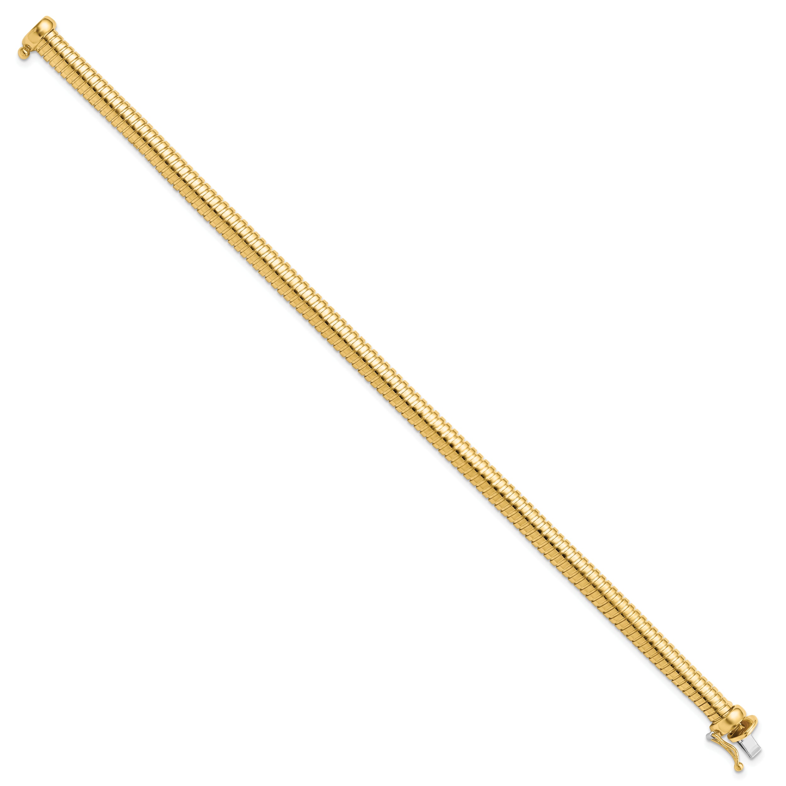 7.5 Inch 14K Polished Fancy Link Bracelet