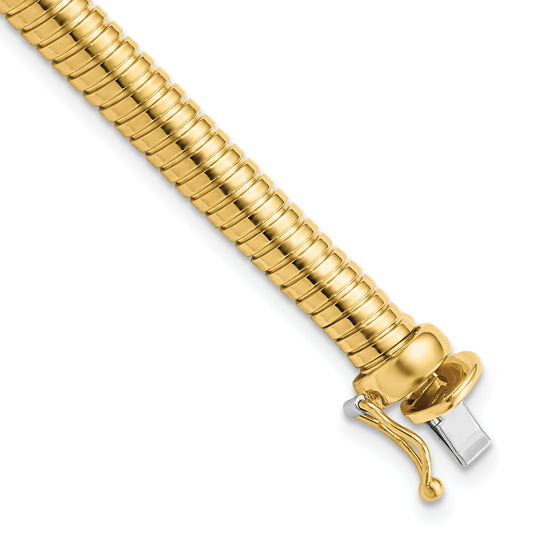 7.5 Inch 14K Polished Fancy Link Bracelet
