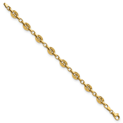 7.75 Inch 14K Polished Fancy Link 7.75In Bracelet