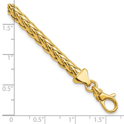 7.5 Inch 14K Polished Fancy Link Bracelet