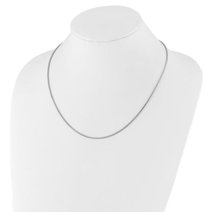 30 Inch Sterling Silver Adjustable 1.6mm Snake Chain