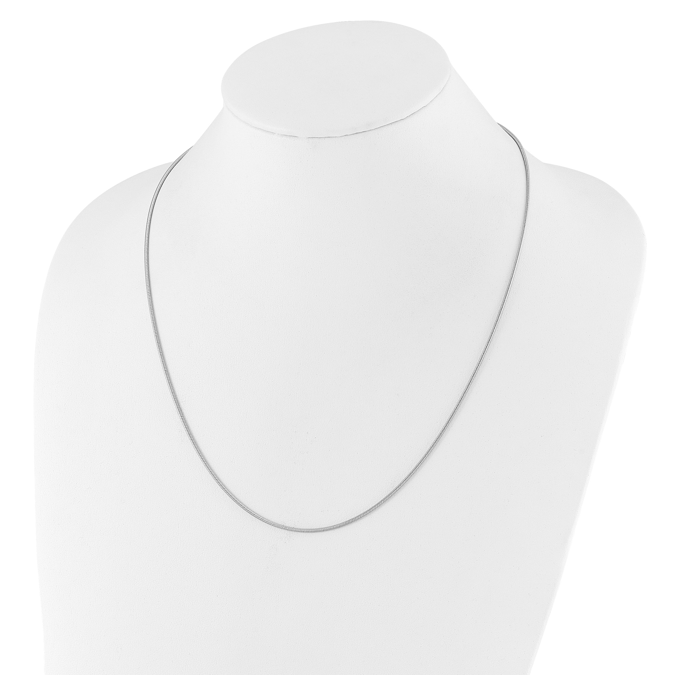 30 Inch Sterling Silver Adjustable 1.4mm Snake Chain