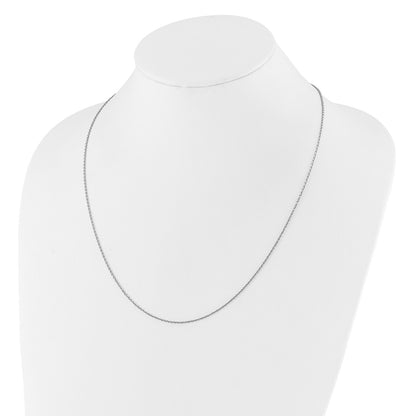 30 Inch Sterling Silver Adjustable 1.75mm Cable Chain Necklace