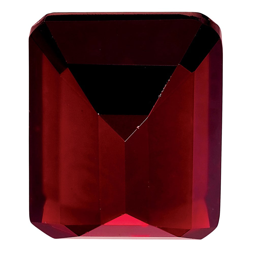 Gemstone Garnet Aa Quality 12X10mm Emerald Cut