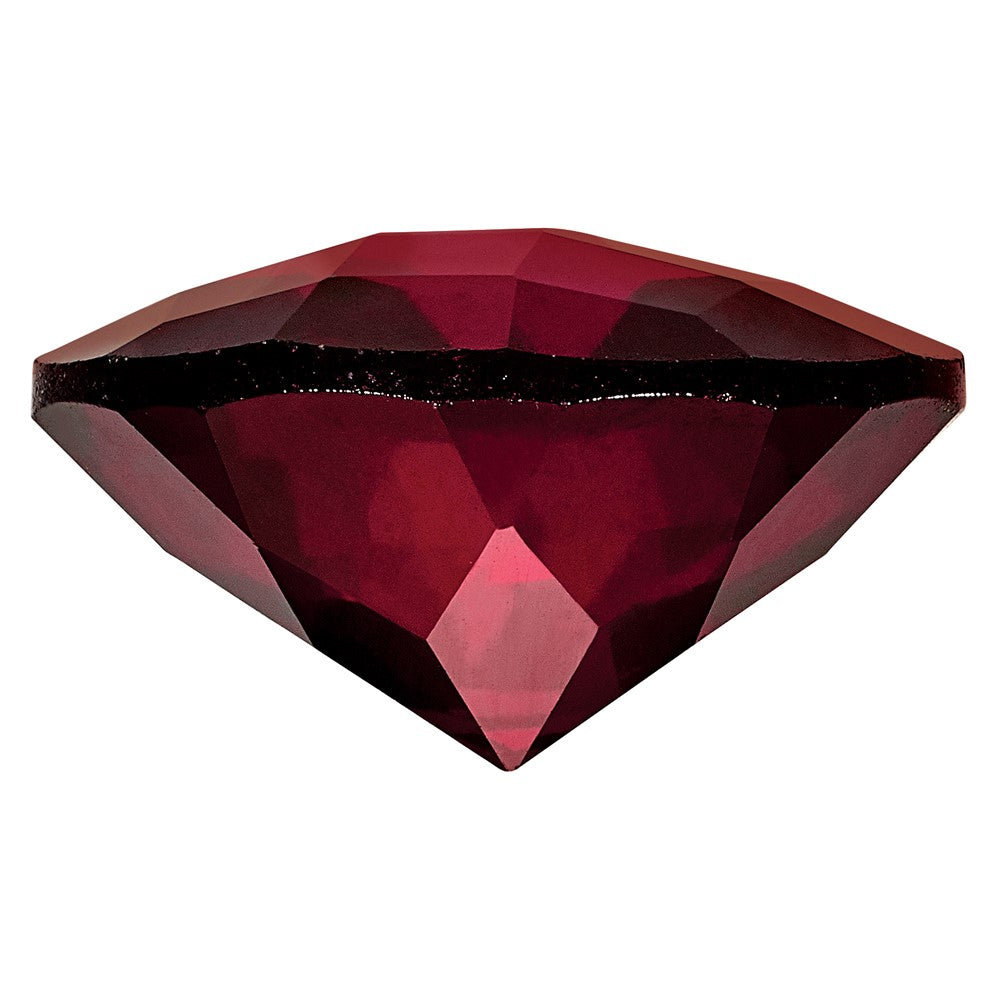 Gemstone Garnet Aa Quality 7mm Round Checkerboard