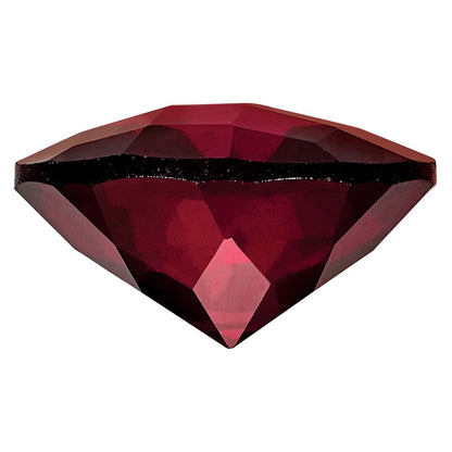 Gemstone Garnet Aa Quality 7mm Round Checkerboard