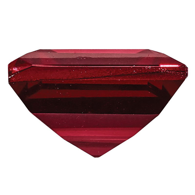 Gemstone Garnet Aa Quality 6mm Square Step-Cut
