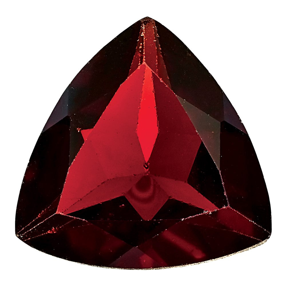 Gemstone Garnet Aa Quality 7mm Trillion