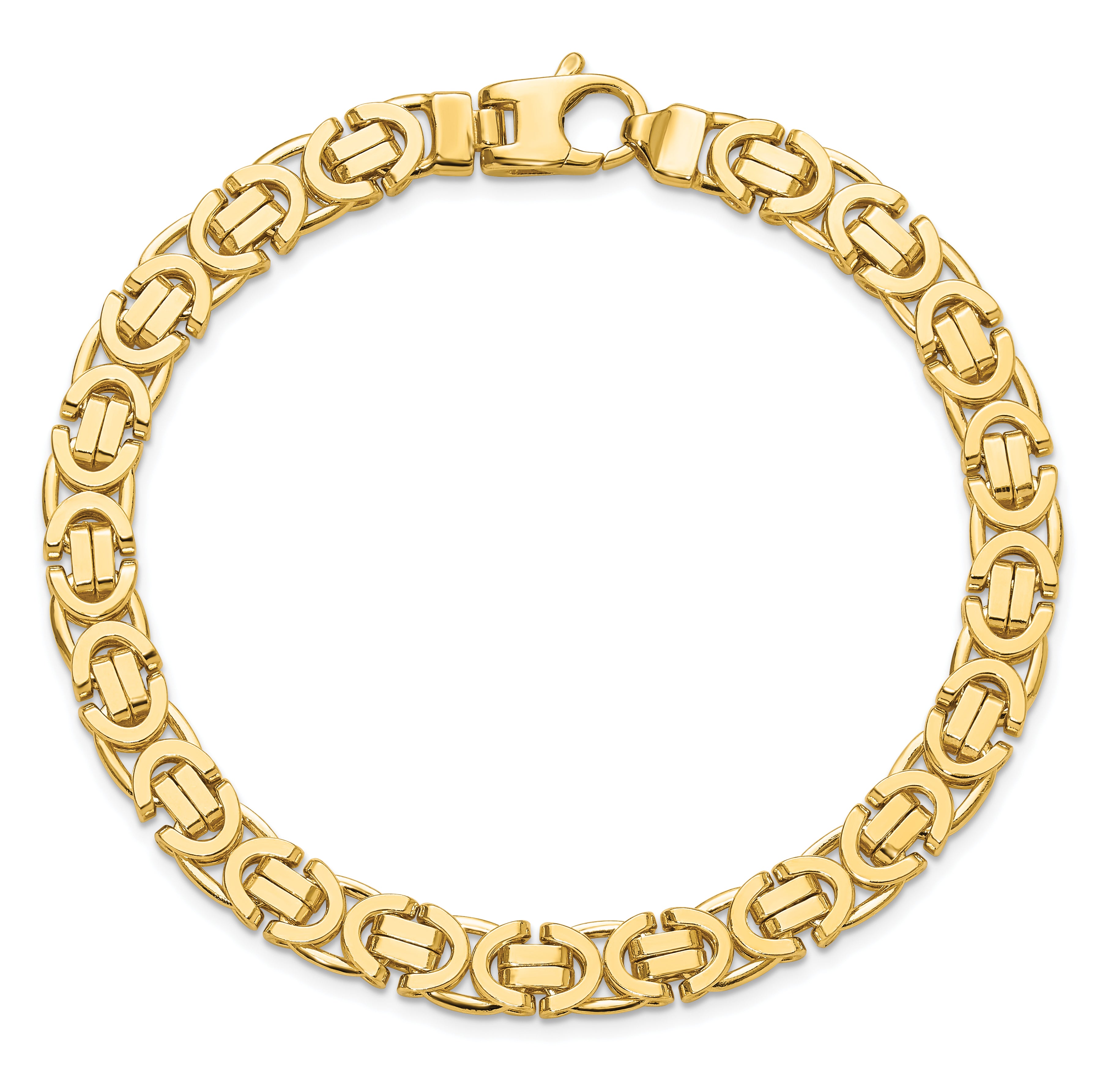 8.25 Inch 14K Polished Fancy Link Bracelet