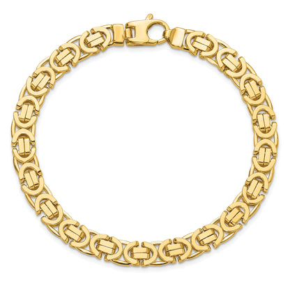 8.25 Inch 14K Polished Fancy Link Bracelet