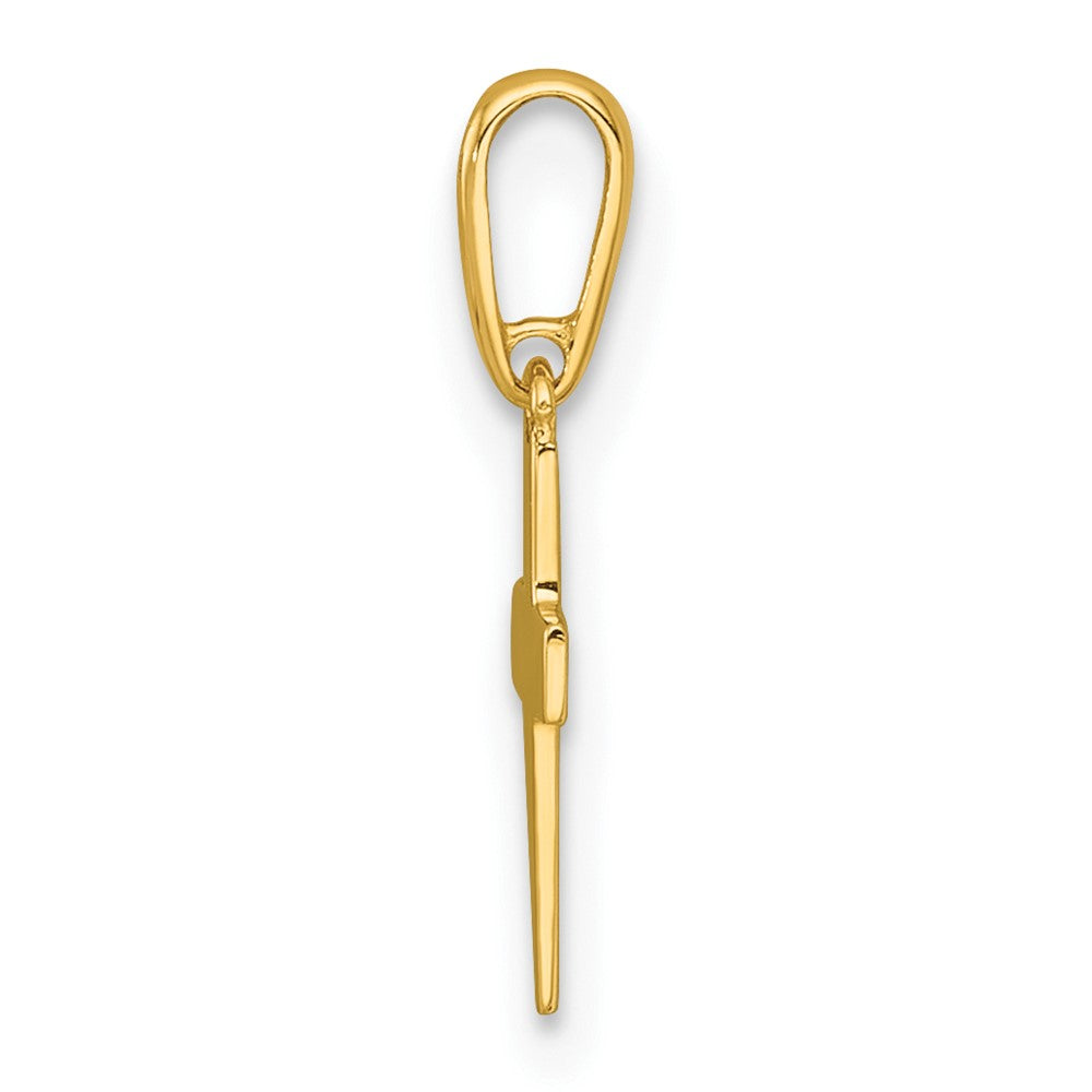 14K Yellow Gold Madi K Children's Cross Pendant