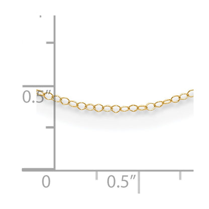 14k Yellow Gold Madi K Cable Chain Necklace