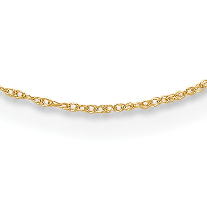 13 Inch 14K Yellow Gold Madi K Child'S Rope Chain Necklace