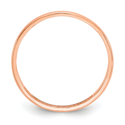 14K Rose Gold Madi K Polished Ring (Size 3 Only)