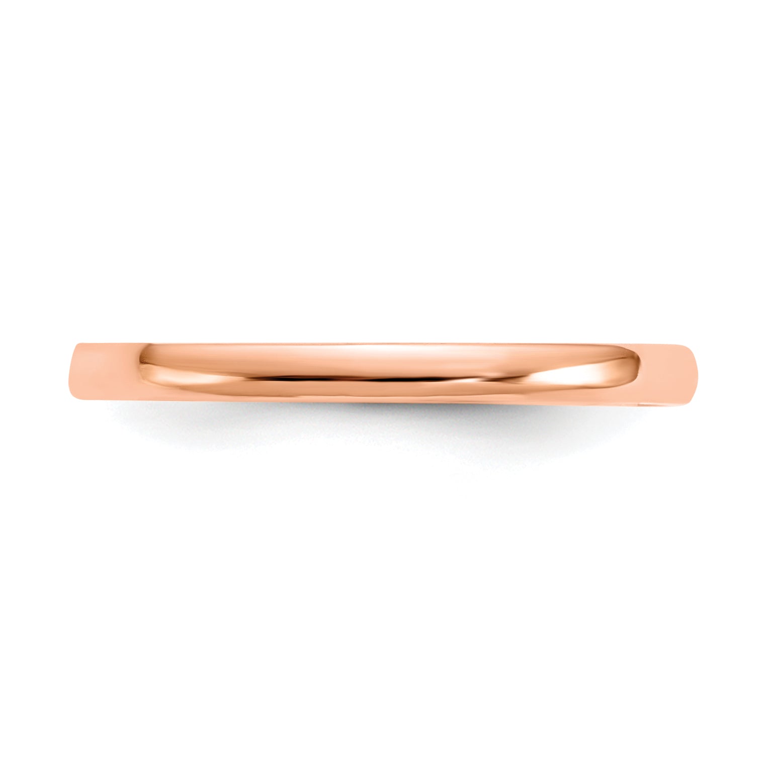 14K Rose Gold Madi K Polished Ring (Size 3 Only)