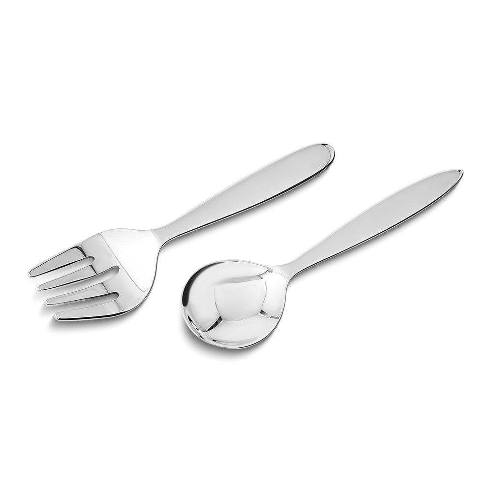 Sterling Silver Baby Spoon and Fork Set