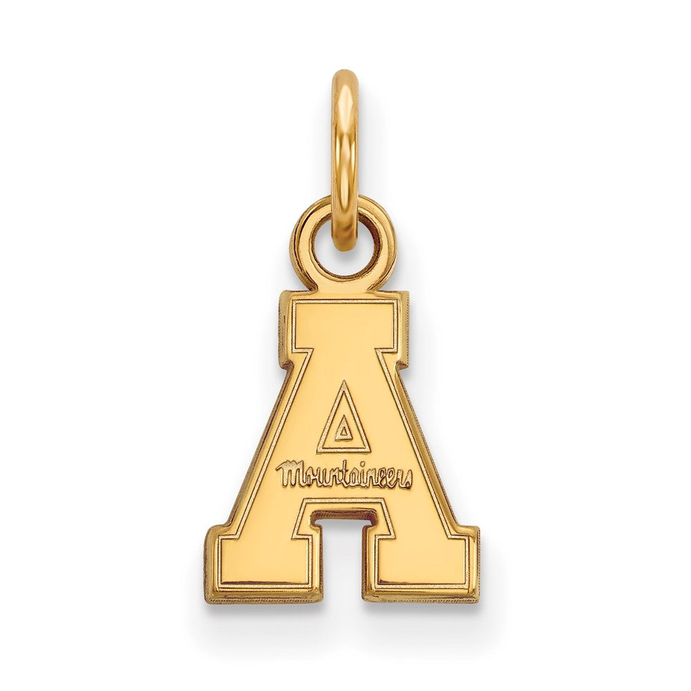14K Yellow Gold Logoart Appalachian State University Extra Small Pendant